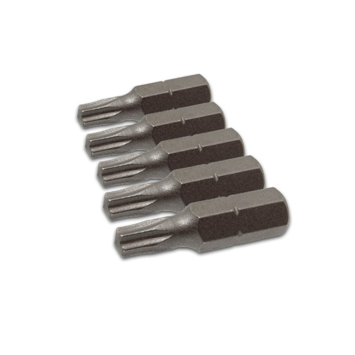 Embouts Torx 1/4" 25mm 5pcs - Embouts de vissage par Consogarage