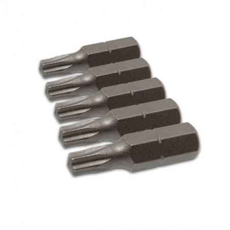 Embouts Torx 1/4" 25mm 5pcs - Embouts de vissage par Consogarage